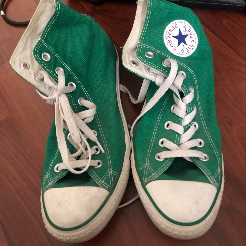 Green Chuck Taylor Converse